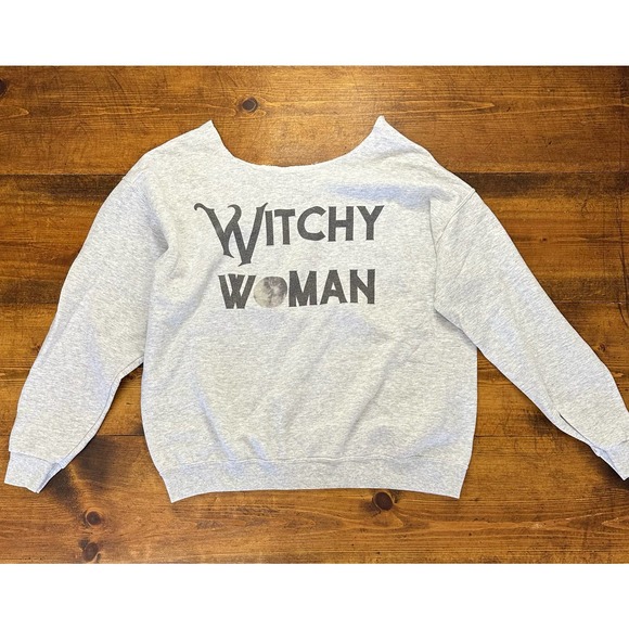 Unbranded Tops - Witchy Woman off shoulder Sweatshirt size XL